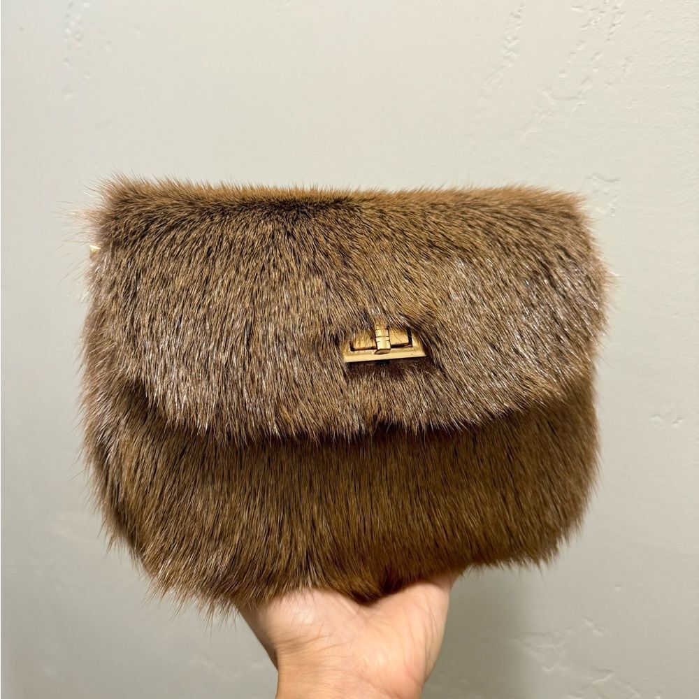 Handmade Natural Hair On Goat-hide Shoulder Bag, Goatskin Crossbody & Free Gift - Picture 10 of 16